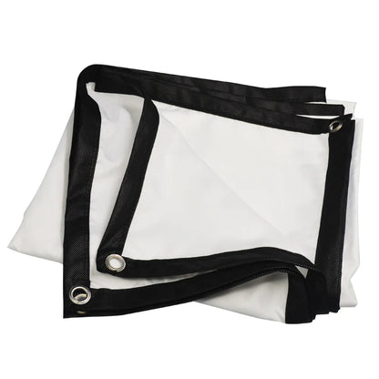 Projection Curtain 16: 9 Ratio Hight-Density 60-200 Inch Foldable Anti-Crease Portable Movie Projector Screen