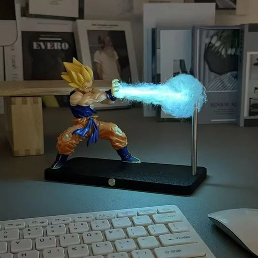 Rechargeable Dragon Ball Gogeta Lamp Gogeta Ligh Son Goku Light Lamp Magnet Light Model Kakarotto Kamehameha Wave Vegetmagnetic